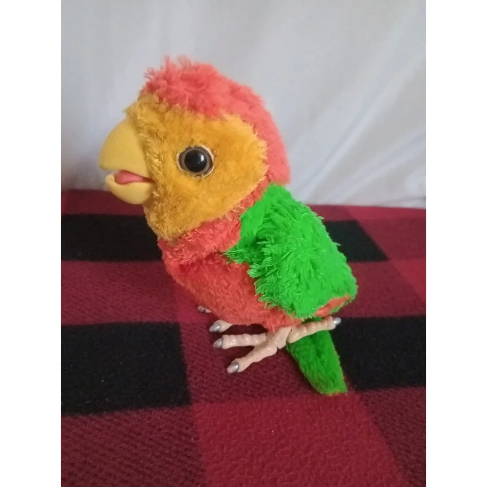 VTG FurReal Friends Baby Bird Parrot Retired 2007 Interactive Toy WORKS